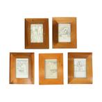 Set van 5 Schetsen Kunst Roger Vansevenant (1922-2013), Antiek en Kunst, Ophalen of Verzenden
