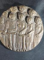 Bronzen Medallion gesigneerd CW, Ophalen of Verzenden