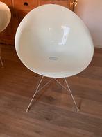 Eetkamerstoel Kartell Eros, Huis en Inrichting, Stoelen, Ophalen, Kunststof, Wit, Zo goed als nieuw