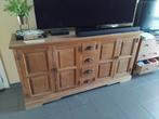 Kast in teak zware kast 170cm., Ophalen, Gebruikt