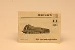 Märklin HO gebruiksaanwijzing voor locomotief 3094, Analogique, Enlèvement ou Envoi, Livre, Revue ou Catalogue, Utilisé