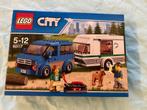 LEGO City Busje & Caravan - 60117, Enfants & Bébés, Jouets | Duplo & Lego, Comme neuf, Ensemble complet, Lego, Enlèvement ou Envoi