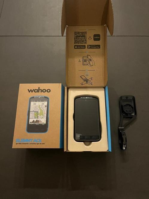 WAHOO Elemnt Ace GPS fietscomputer nieuw, Fietsen en Brommers, Fietsaccessoires | Fietscomputers, Nieuw, Draadloos, GPS, Waterdicht