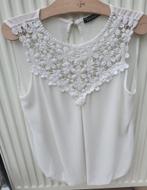 Witte blouse maat M van Jade & Me, Taille 38/40 (M), Enlèvement ou Envoi, Comme neuf, Jade & Me