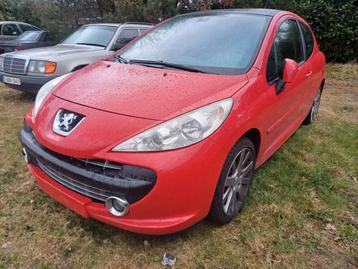 Peugeot 207 1.6 turbo thp motorschade  beschikbaar voor biedingen