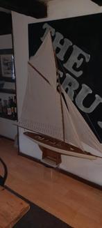 ZEER GROTE ZEILBOOT MODEL AMERICA'S CUP COLUMBIA 1901., Ophalen, Zo goed als nieuw