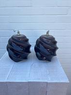 Nieuwe aubergine  spiraalvormige  olielampen PTMD, Enlèvement, Moins de 50 cm, Autres couleurs, Poterie ou Porcelaine