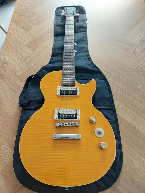 Slash Epiphone met accessoires nooit gebruikt., Musique & Instruments, Instruments à corde | Guitares | Électriques, Neuf, Epiphone