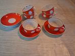 Vintage theeservies porselein uit Oekraïne/USSR, polkadot., Enlèvement