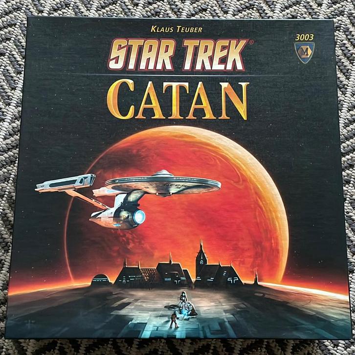 Star Trek Catan - Limited Edition - Nieuw!, Hobby en Vrije tijd, Gezelschapsspellen | Bordspellen, Nieuw, Drie of vier spelers