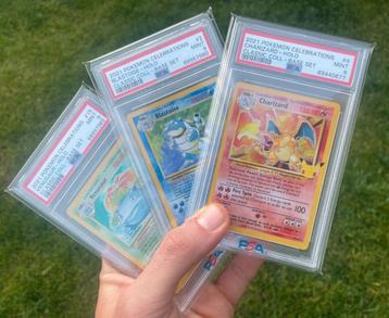 Pokemon celebrations set PSA 9 beschikbaar voor biedingen