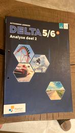 Delta 5/6. Analyse deel 2. Handboek wiskunde, Ophalen, Zo goed als nieuw