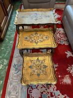 bijzettafels, Huis en Inrichting, Tafels | Bijzettafels, Zo goed als nieuw, Rechthoekig, Ophalen, Italie