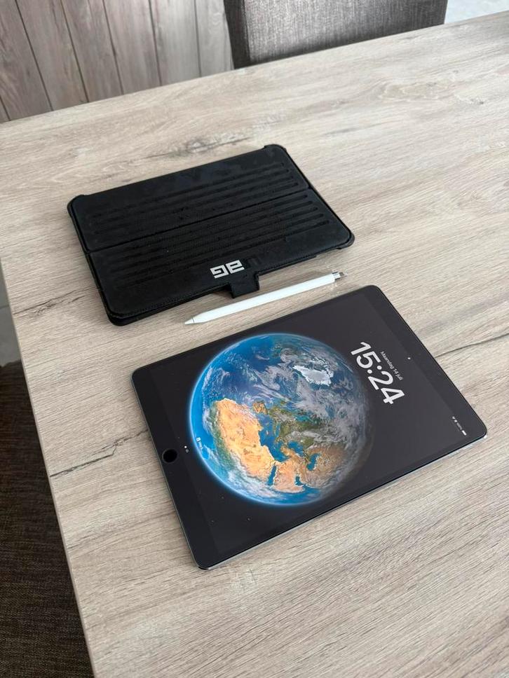 iPad Pro 10.5” (64GB, Wi-Fi) + Apple Pencil + hoes, Computers en Software, Apple iPads, Zo goed als nieuw, Apple iPad Pro, Wi-Fi