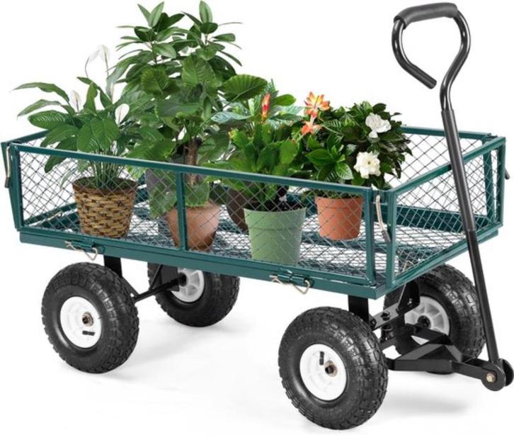 stevige bolderkar - ideaal voor transport van goederen, Tuin en Terras, Overige Tuin en Terras, Zo goed als nieuw, Ophalen