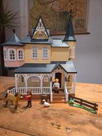 Playmobil Lucky & Spirit huis 9475 + slaapkamer 9476, Kinderen en Baby's, Speelgoed | Playmobil, Ophalen, Zo goed als nieuw, Complete set