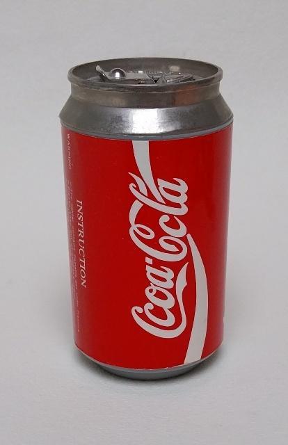 Coca-Cola aansteker (90's vintage), Verzamelen, Rookartikelen, Aanstekers en Luciferdoosjes, Gebruikt, Aansteker, Ophalen of Verzenden