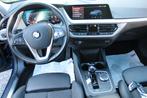 BMW 118i AUTOMAAT LEDER SPORT VIRT.COCKPIT GPS APPS, Testrit aan huis, 1 Reeks, Euro 6, Leder