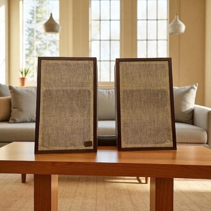 Set van 2 vintage speakers/luidsprekers Acoustic Research, Audio, Tv en Foto, Luidsprekerboxen, Ophalen of Verzenden