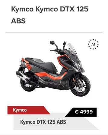 kymco scooter 125cc nouveau 1200km!!!