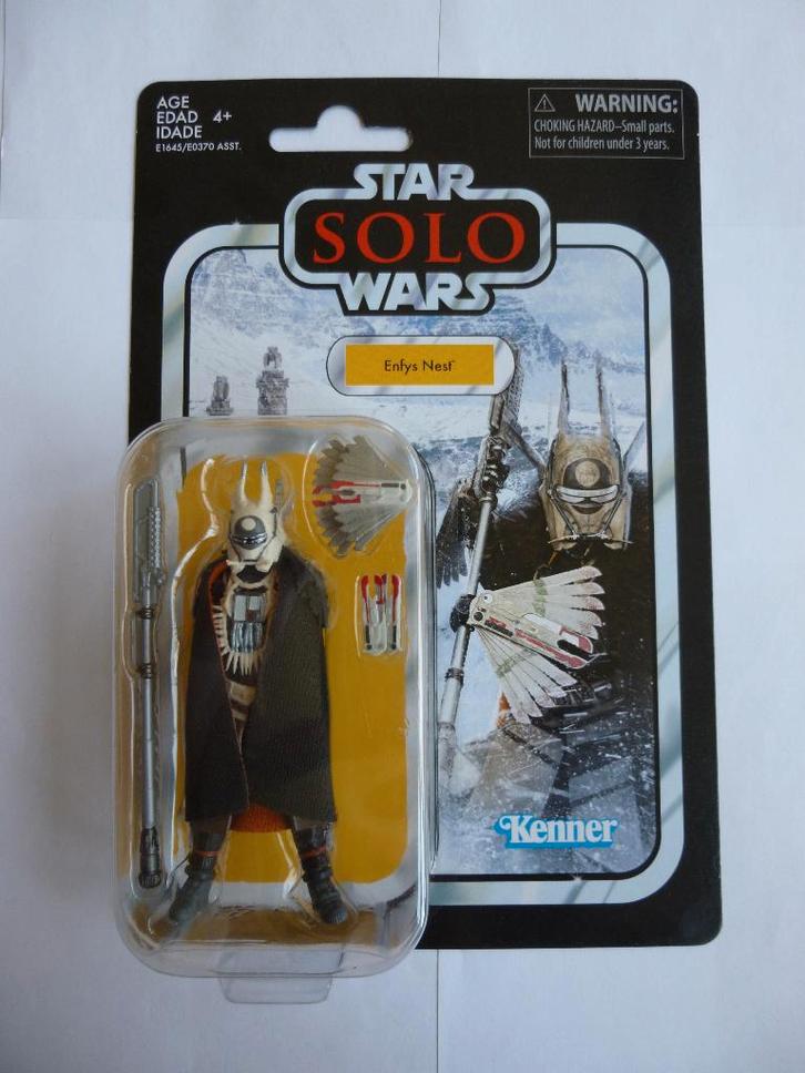 STARWARS VINTAGE COLLECTION SOLO VC125"ENFYS NEST"UIT 2018, Verzamelen, Star Wars, Zo goed als nieuw, Actiefiguurtje, Ophalen of Verzenden