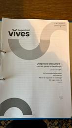 Cursus didactiek wiskunde 1, Boeken, Ophalen of Verzenden, Nieuw, Hoger Onderwijs