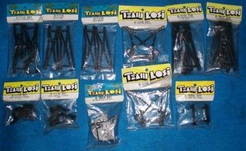 Lot de pièces vintage Team Losi XXT et XXXT (neuves)