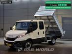 Iveco Daily 35C14 Open Laadbak Dubbel Cabine Dubbellucht 3,5, Auto's, Stof, Gebruikt, Euro 6, Iveco