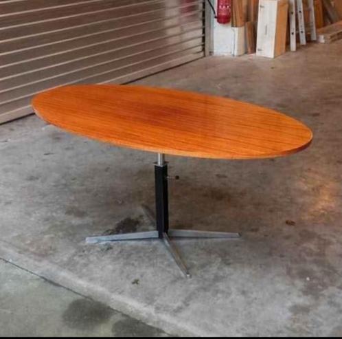 Vintage J.M Thomas Wilhelm Renz Duitse verstelbare tafel uit, Huis en Inrichting, Tafels | Statafels, Zo goed als nieuw, Ophalen