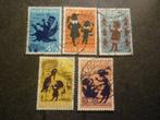 Nederland/Pays-Bas 1963 Mi 808/812(o) Gestempeld/Oblitéré, Verzenden