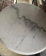 Bijzet tafel, Huis en Inrichting, Tafels | Bijzettafels, Ophalen, Overige materialen, Gebruikt, Rond