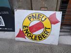 Email bord Englebert Pneus 55x40, Antiek en Kunst, Ophalen