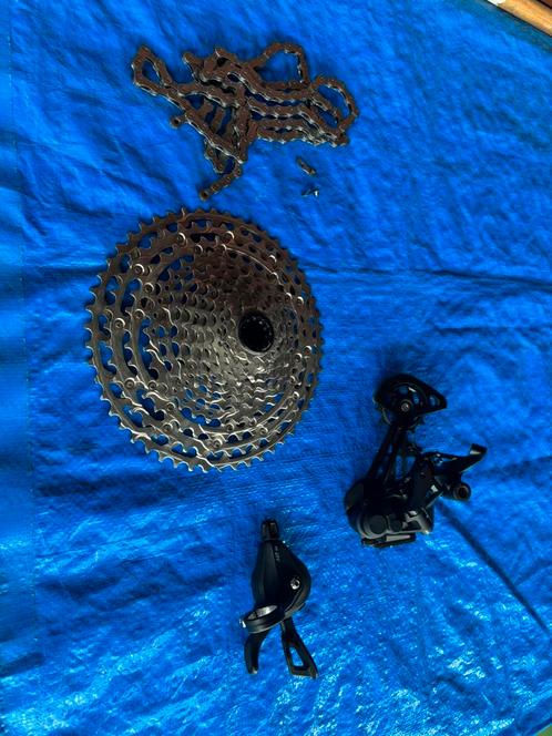 Shimano 12 speed voor MTB, Fietsen en Brommers, Fietsonderdelen, Gebruikt, Mountainbike, Derailleur of Ketting, Ophalen
