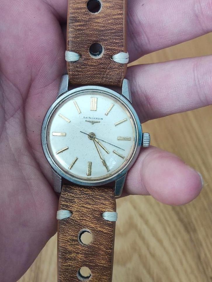 Montre longines 34 mm hors couronne, Handtassen en Accessoires, Horloges | Dames, Rolex, Ophalen of Verzenden