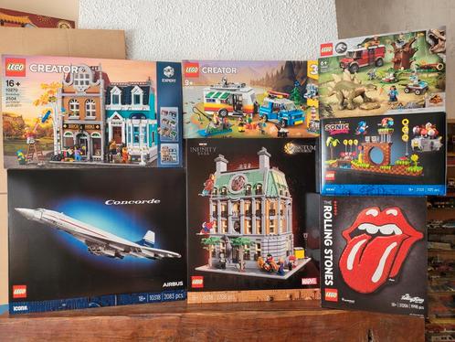 Lego privé collectie wegens pensioen. Allen verzegeld!, Kinderen en Baby's, Speelgoed | Duplo en Lego, Nieuw, Lego, Complete set