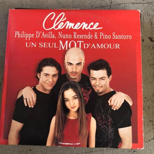 CD Clémence, D'Avilla, Resende, Santoro– Un Seul Mot D'Amour, CD & DVD, CD Singles, Pop, Enlèvement ou Envoi