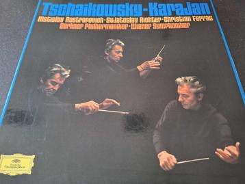 Tschaikowky - Karajan Box 6 x Lp's Vinyl, 12 pouces, Enlèvement ou Envoi, Utilisé, Musique de chambre