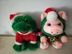 Kermit en miss Piggy (Muppets) met animatie, Ophalen of Verzenden, Zo goed als nieuw