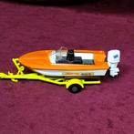 matchbox remorque + bateau, Verzamelen, Speelgoed, Ophalen, Zo goed als nieuw