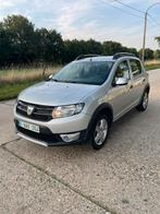 DACIA SANDERO STEPWAY 2014 BENZINE MET 12 MAANDEN GARANTIE, Auto's, Voorwielaandrijving, Euro 5, Zwart, Bedrijf