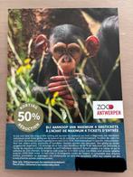 50% korting (max. 5 tickets) bij Zoo Antwerpen, Tickets en Kaartjes, Drie personen of meer, Kortingskaart