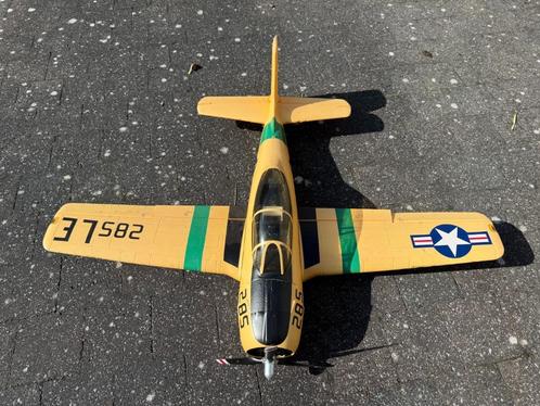 Durafly T-28 Trojan (PNF), Hobby en Vrije tijd, Modelbouw | Radiografisch | Vliegtuigen, Gebruikt, Elektro, RTF (Ready to Fly)