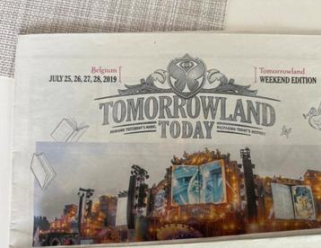 Tomorrowland krantjes beschikbaar voor biedingen