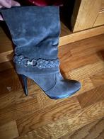 Bottes à talons grises, Vêtements | Femmes, Chaussures, Gris, Comme neuf, Enlèvement, Boots et Botinnes