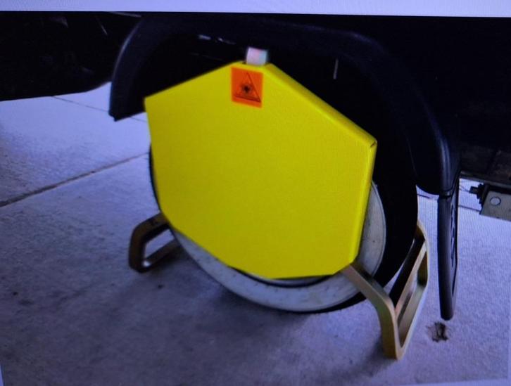 wielklem met volle baren,diefstal word onmogelijk, Auto diversen, Aanhangers en Bagagewagens, Gebruikt, Ophalen