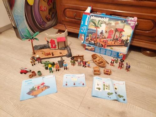 Playmobil piraten/rovers 6146,6162, Kinderen en Baby's, Speelgoed | Playmobil, Zo goed als nieuw, Complete set, Ophalen of Verzenden