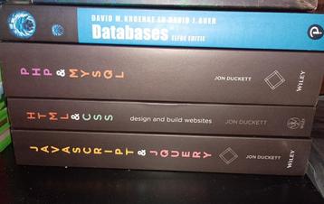 Jon Duckett , Databases beschikbaar voor biedingen