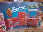 Vintage Barbie Kitchen playset 1990 in originele doos, Ophalen, Gebruikt, Poppenhuis