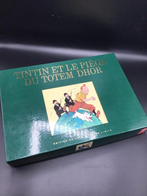 Tintin et le piège du Totem Dhor - luxe editie, Verzamelen, Stripfiguren, Gebruikt, Kuifje