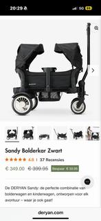 bolderkar, kinderwagen met toebehoren